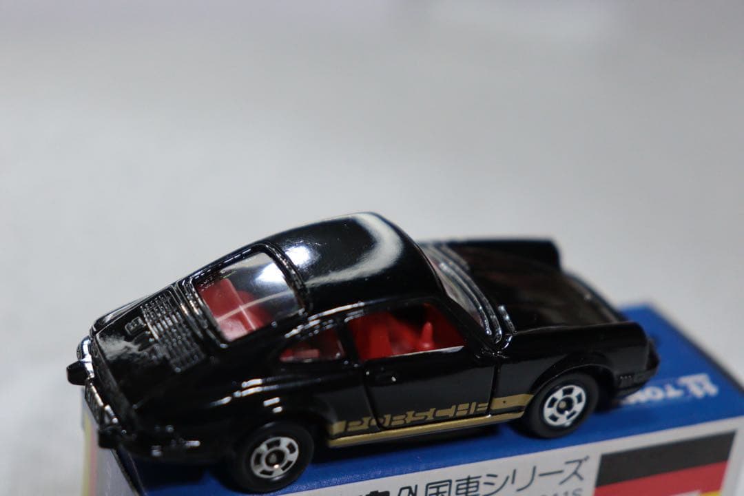 日本製　トミカ　外国車シリーズ　ポルシェ911S F3 青箱　トミー