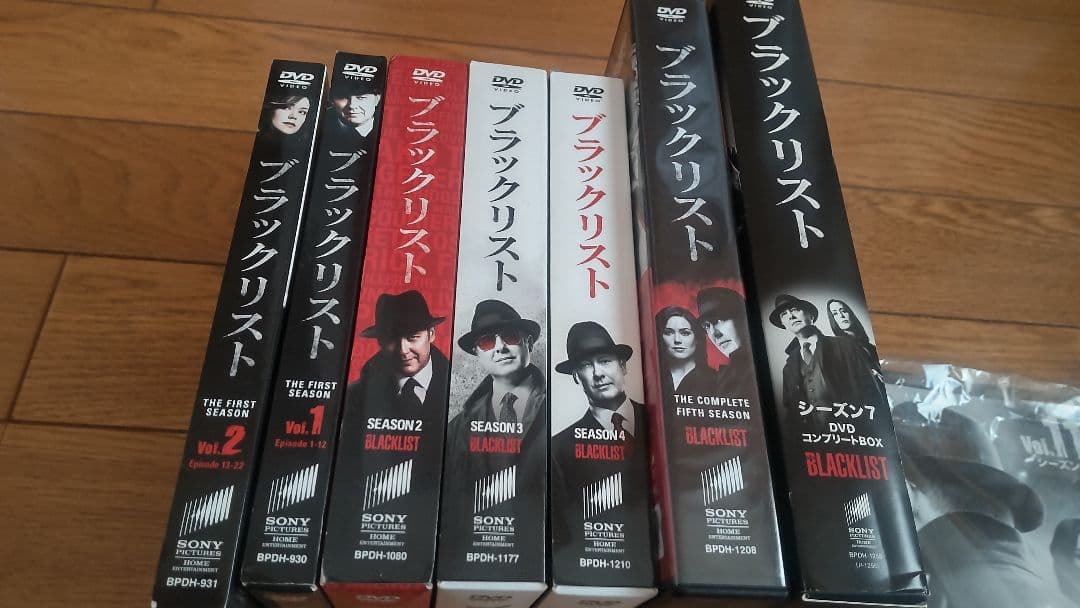 ブラックリスト DVD セット シーズン1-7 リデンプション