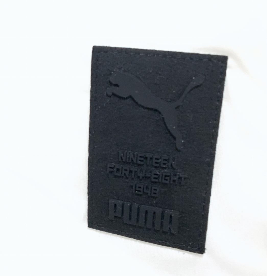 PUMA ゴルフ【L】中綿入り ハイパーストレッチ プルオーバー （白）
