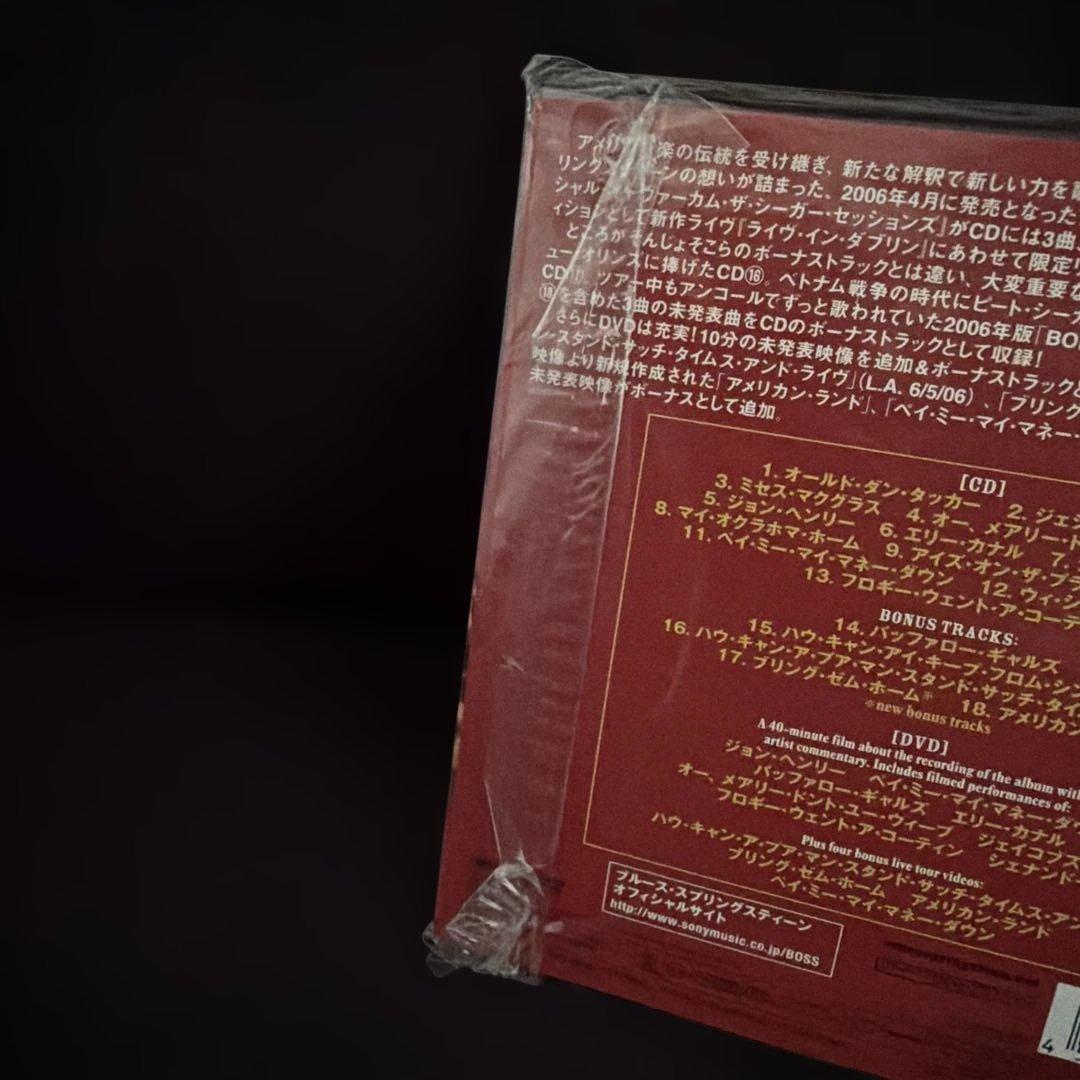 【新品】CD+DVDセットウィ・シャル・オーヴァーカムザ・シーガー・セッションズ