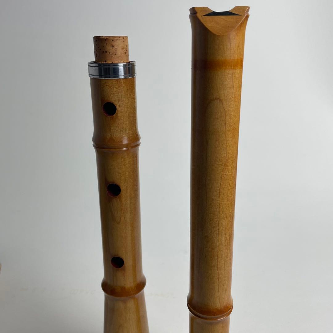 和楽器 尺八 清風 袋付き