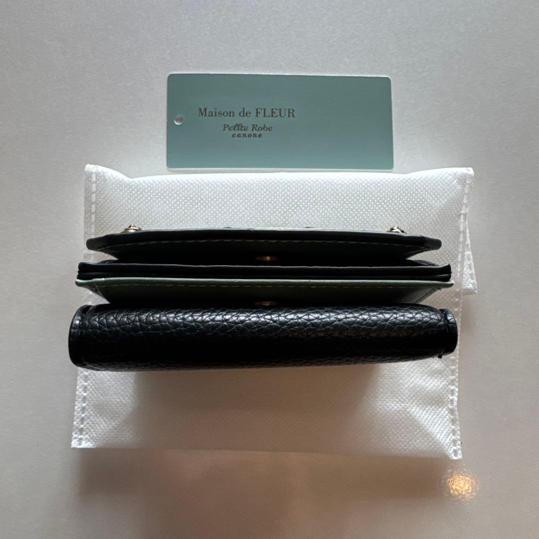 Maison de FLEUR Petite Robe canone三つ折り財布