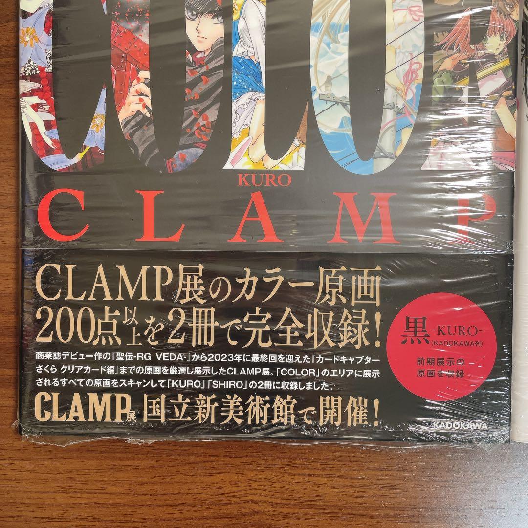 【ほぼ新品】COLOR CLAMP画集Kuro & Shiro 2冊セット