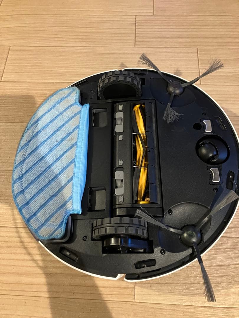 ECOVACS DEEBOTロボット掃除機本体 ホワイト ダストボックス付き