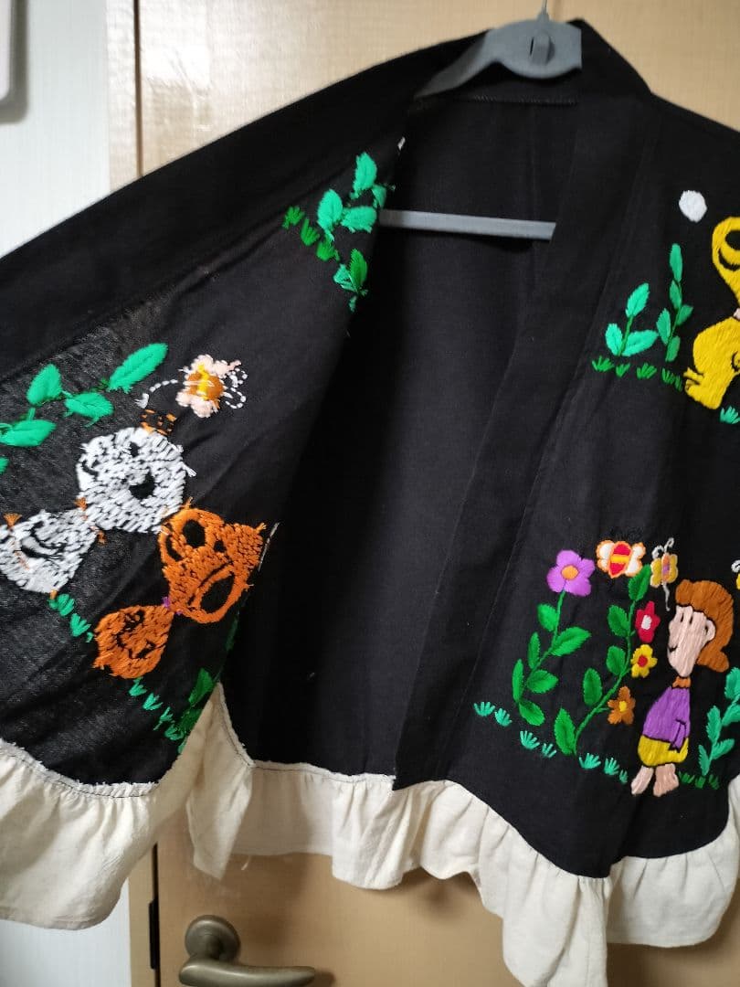 エスニック　カーディガン　手刺繍　ハンドメイド　新品　タイ製12