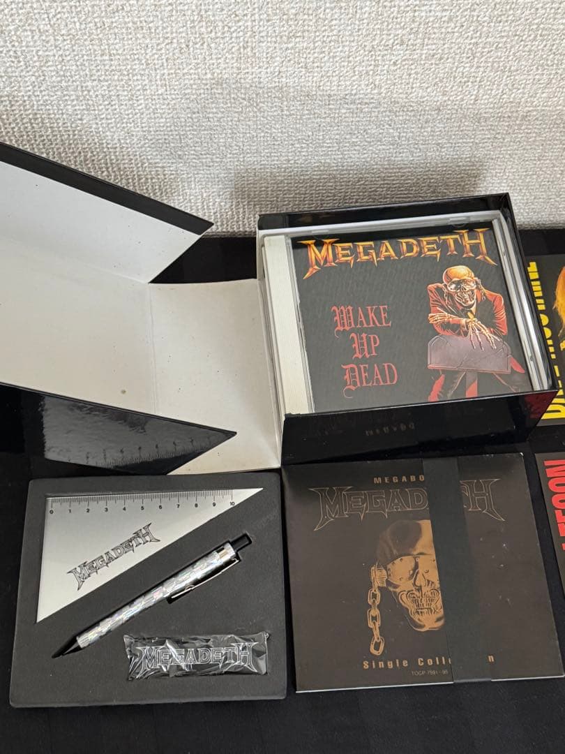 MEGADETH MEGABOX シングルコレクション