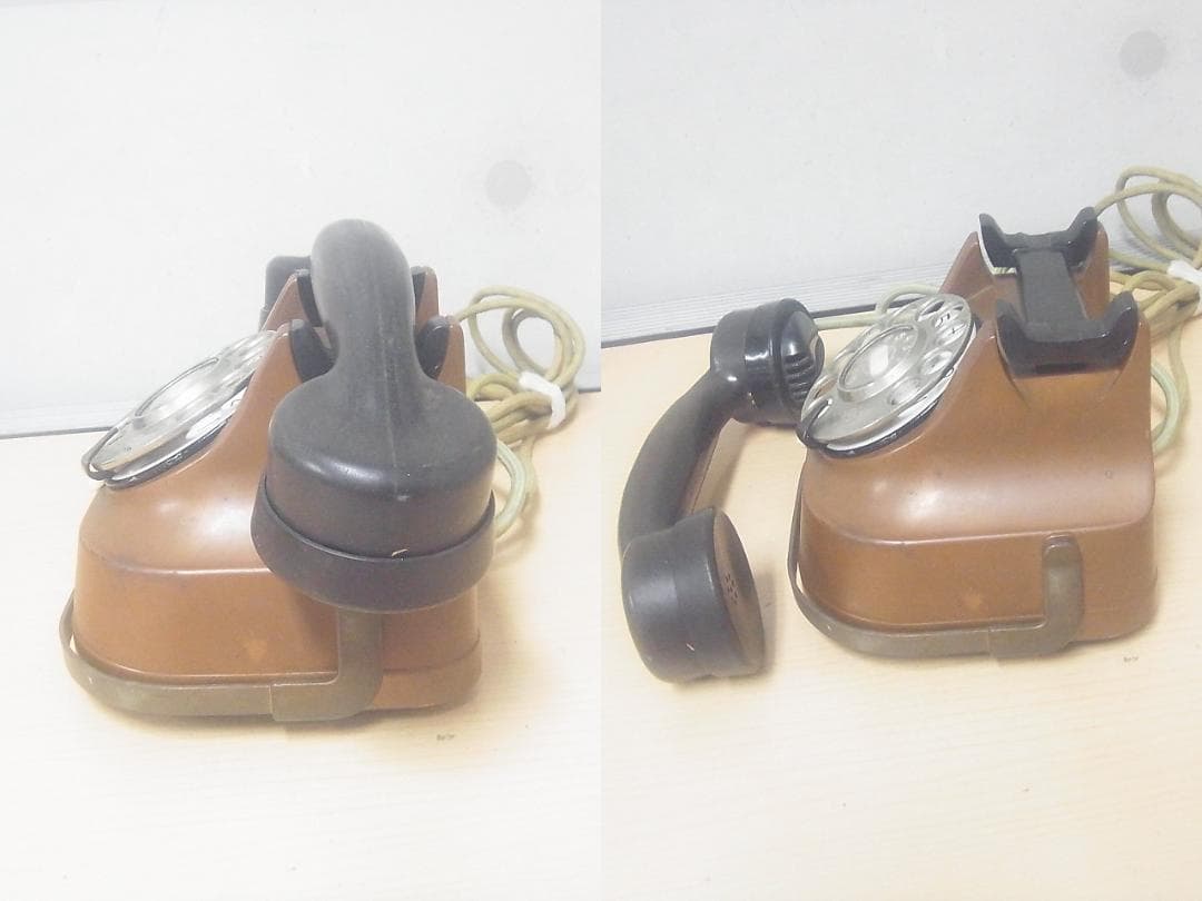 １９５０年代　ベルギー製　RTT　５６B　小型で可愛い　電話機　アンティーク