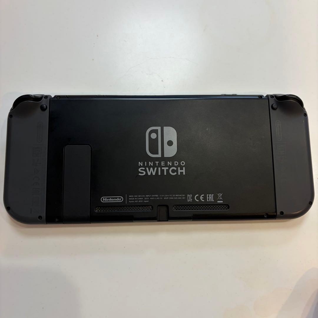 Nintendo Switch 本体 グレー　動作確認済　付属品完備