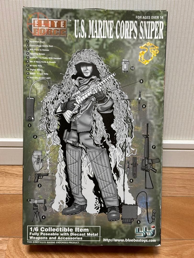 bbi 1/6 ELITE FORCE USMC アメリカ海兵隊 スナイパー