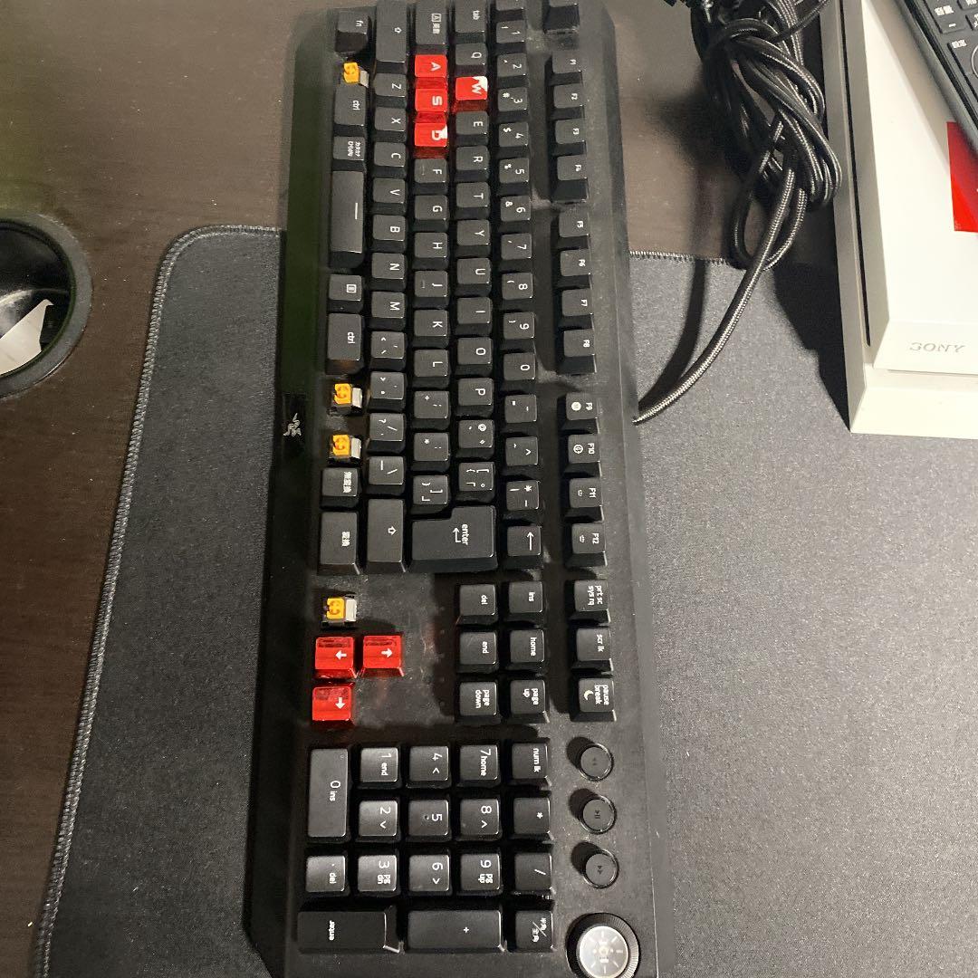 ノートパソコンゲーミング　razorキーボード