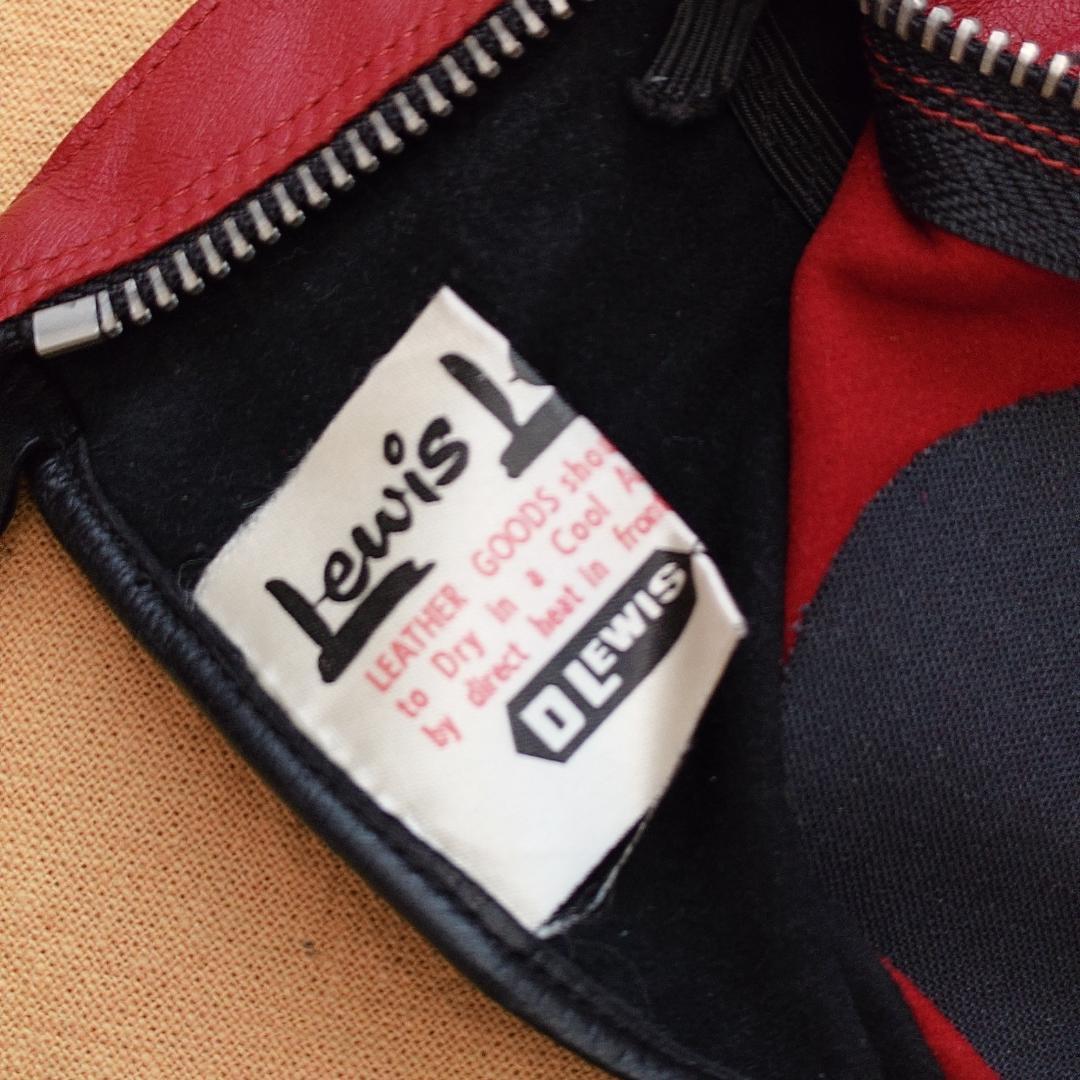 Lewis Leathers (ルイスレザーズ) レーシンググローブ レッド