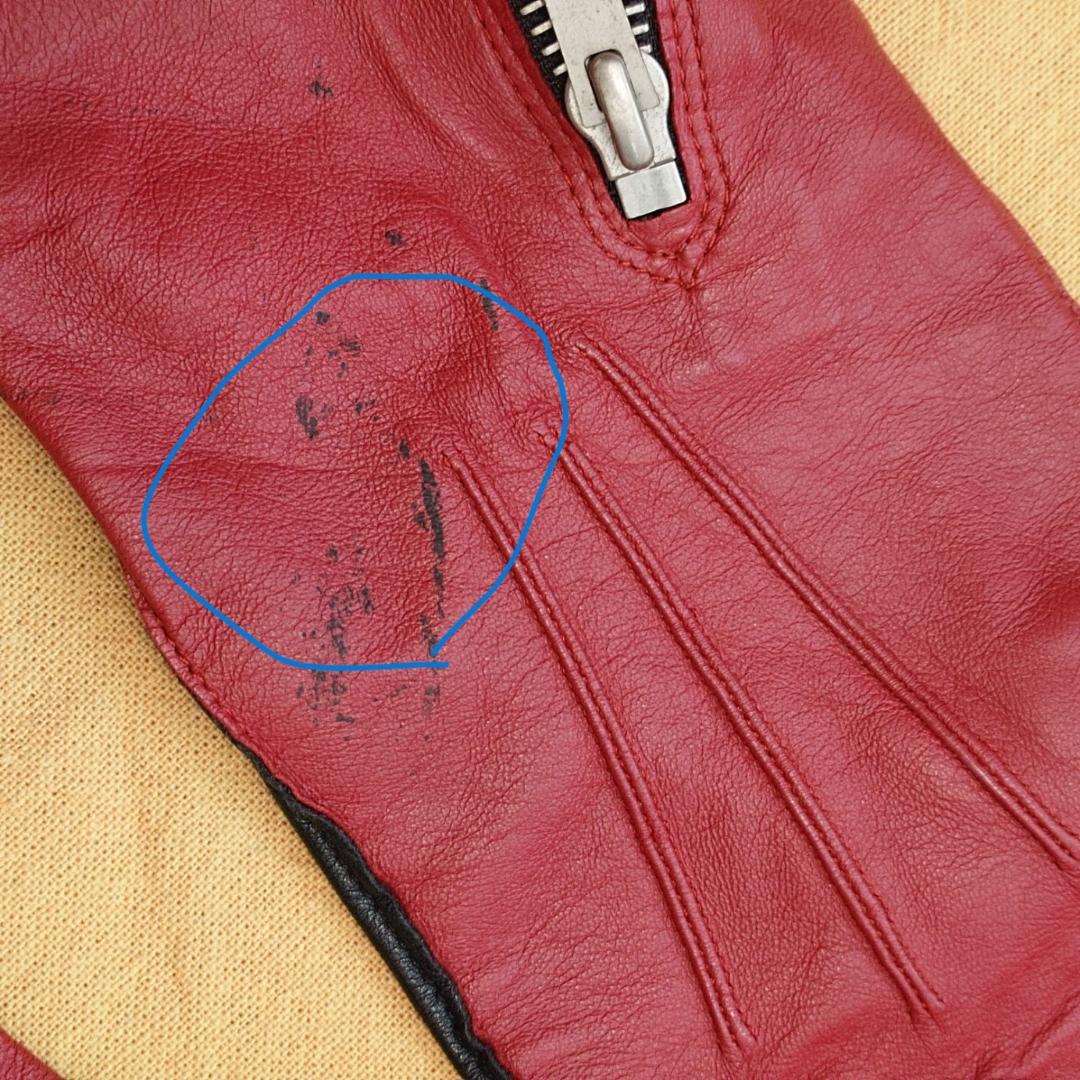 Lewis Leathers (ルイスレザーズ) レーシンググローブ レッド