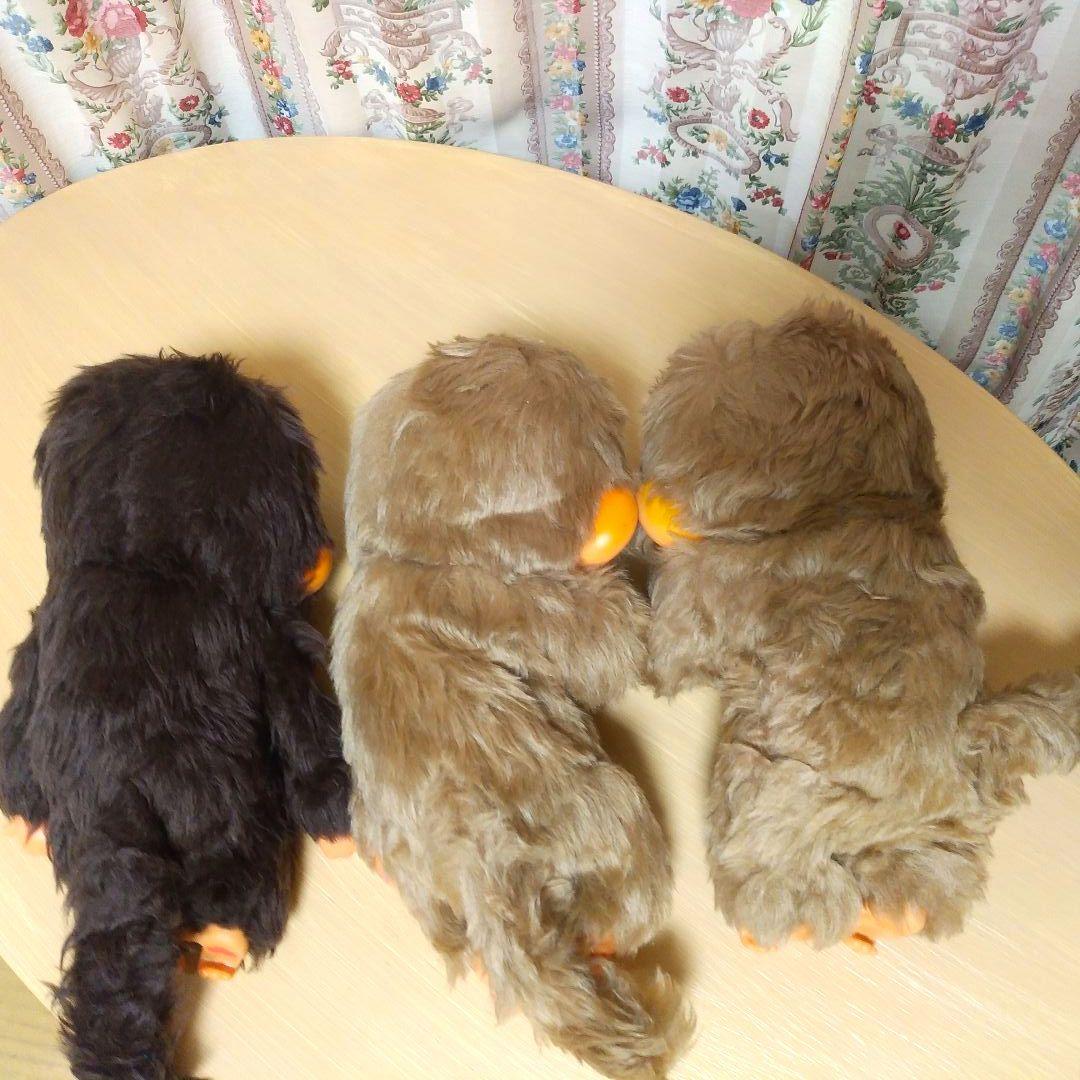 ● モンチッチみたいなぬいぐるみ 3体(昭和レトロ)