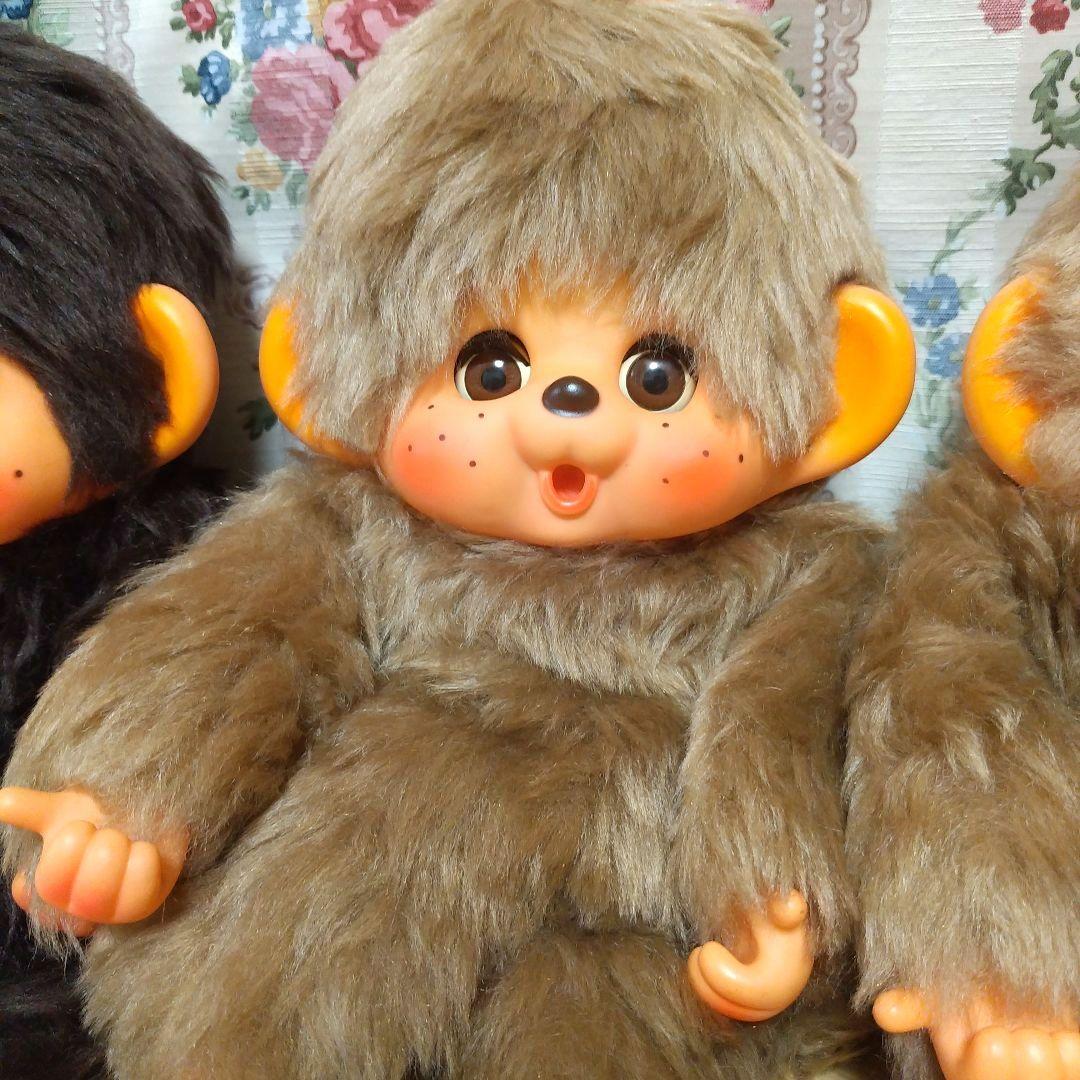 ● モンチッチみたいなぬいぐるみ 3体(昭和レトロ)