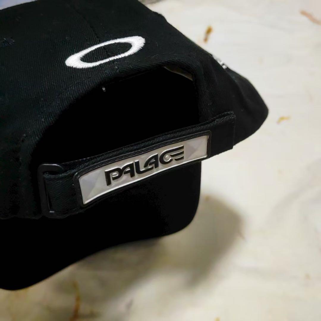 N*o様 PALACE OAKLEY 6-PANEL BLACK / SILVE