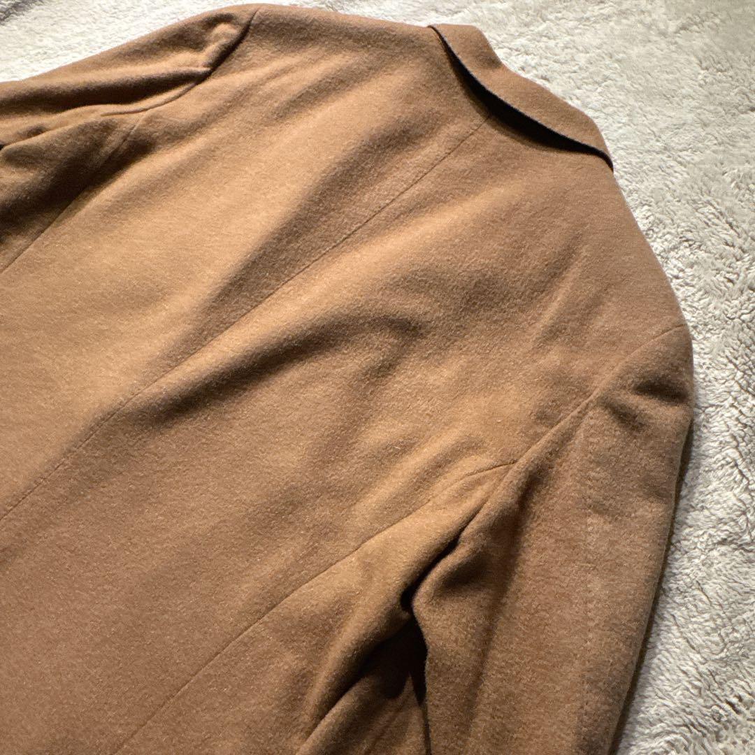 SCOTCHHOUSE カシミヤ100 テーラードジャケット Lサイズ　キャメル