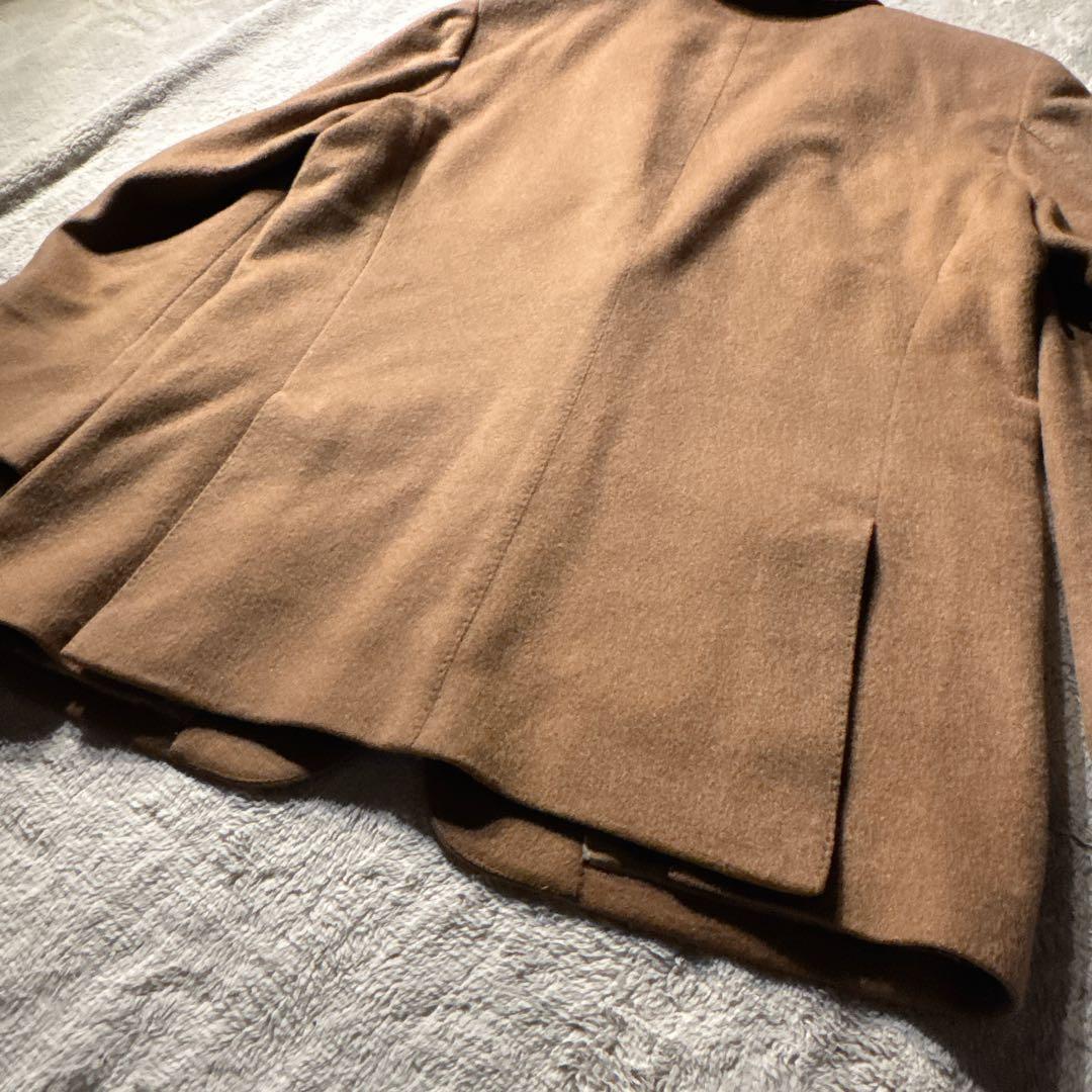SCOTCHHOUSE カシミヤ100 テーラードジャケット Lサイズ　キャメル