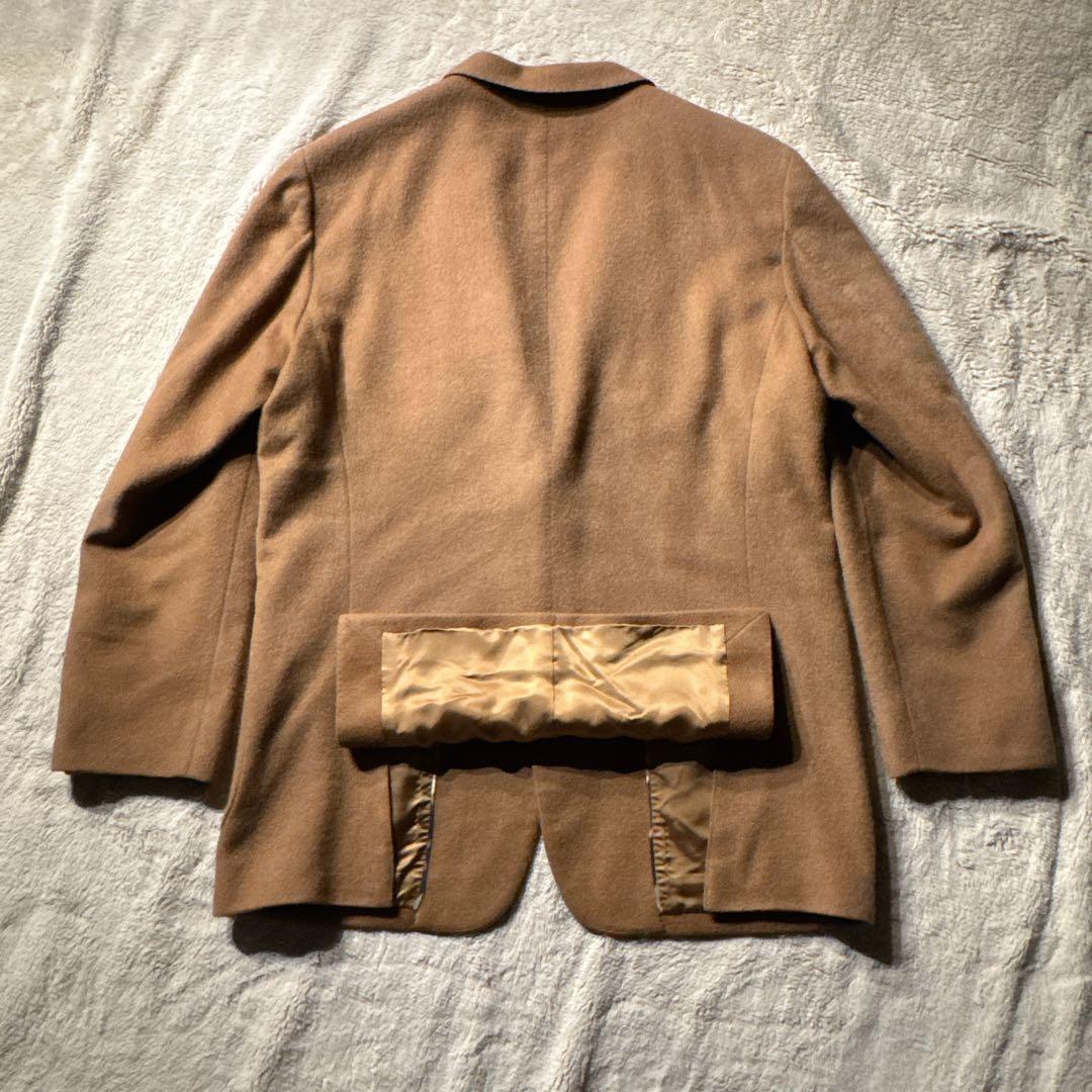 SCOTCHHOUSE カシミヤ100 テーラードジャケット Lサイズ　キャメル