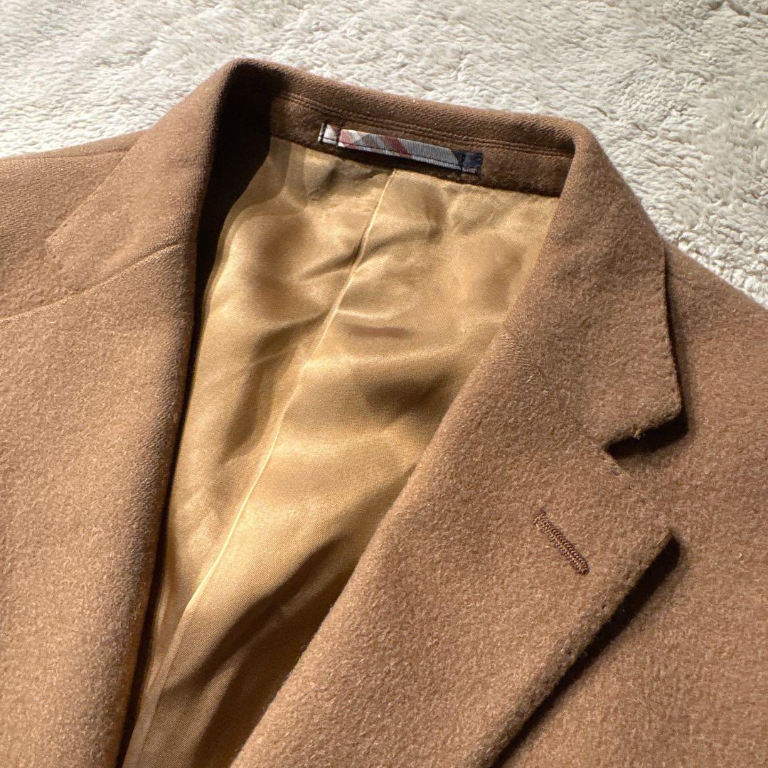 SCOTCHHOUSE カシミヤ100 テーラードジャケット Lサイズ　キャメル