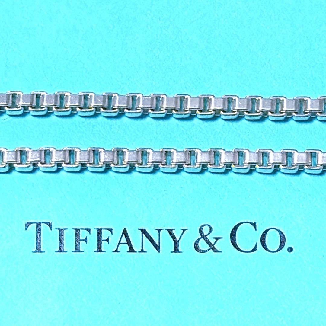 【美品】45.5cm TIffany ティファニー ベネチアンネックレス 925