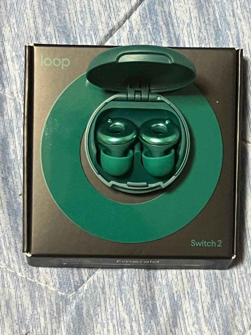 の*の様 loop Switch 2 グリーン耳栓