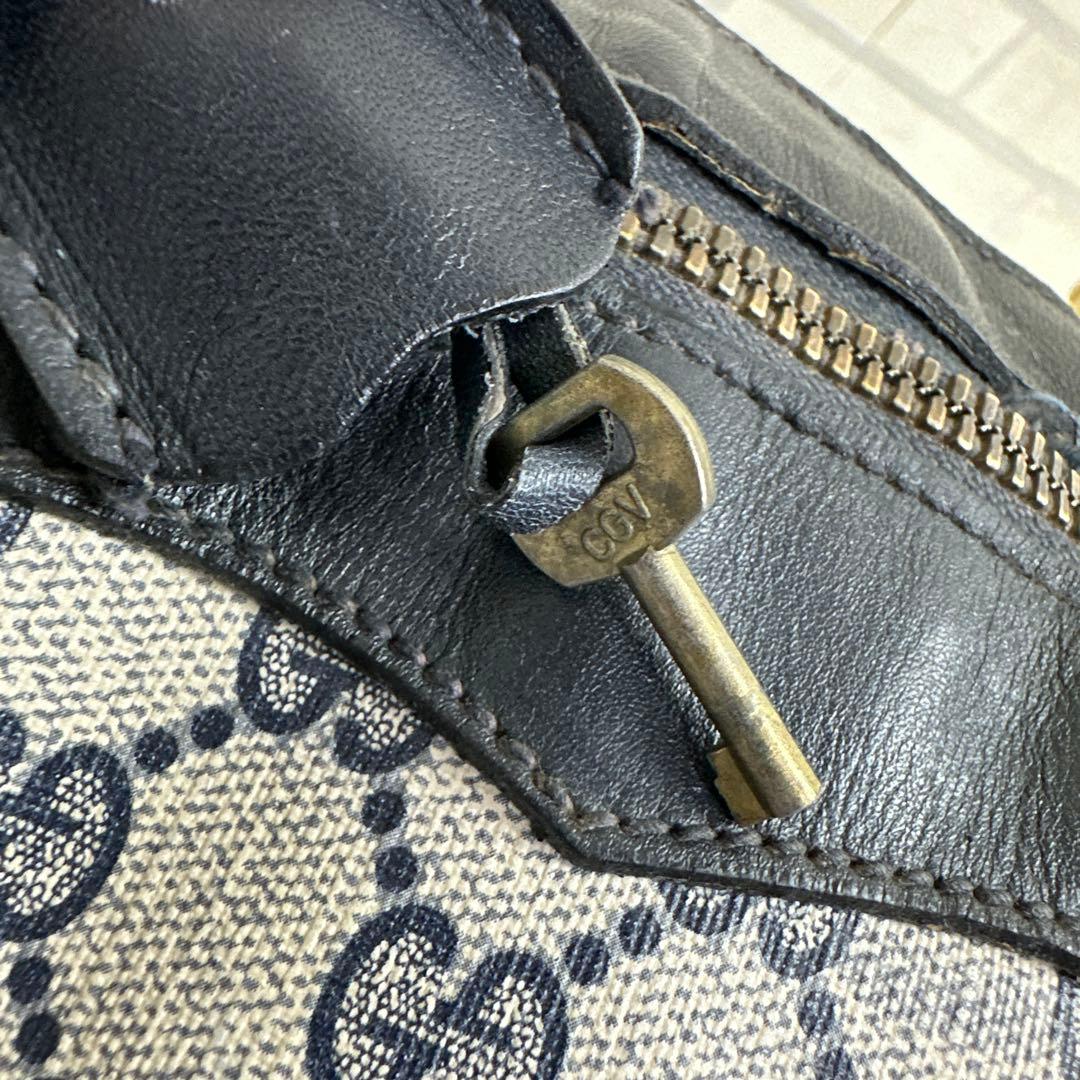 GUCCI グッチ ヴィンテージ ボストンバッグ GGスプリーム