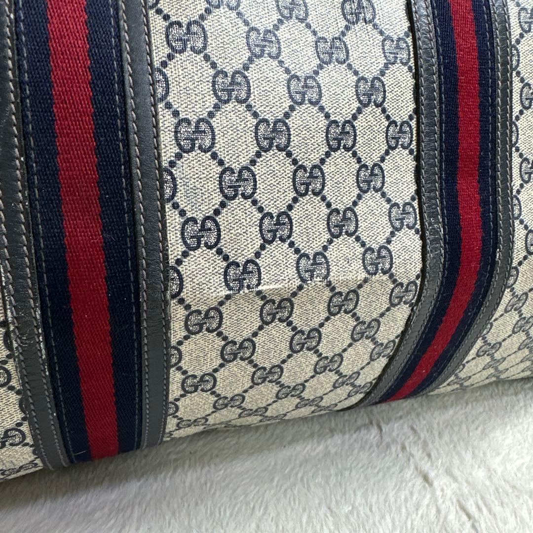 GUCCI グッチ ヴィンテージ ボストンバッグ GGスプリーム