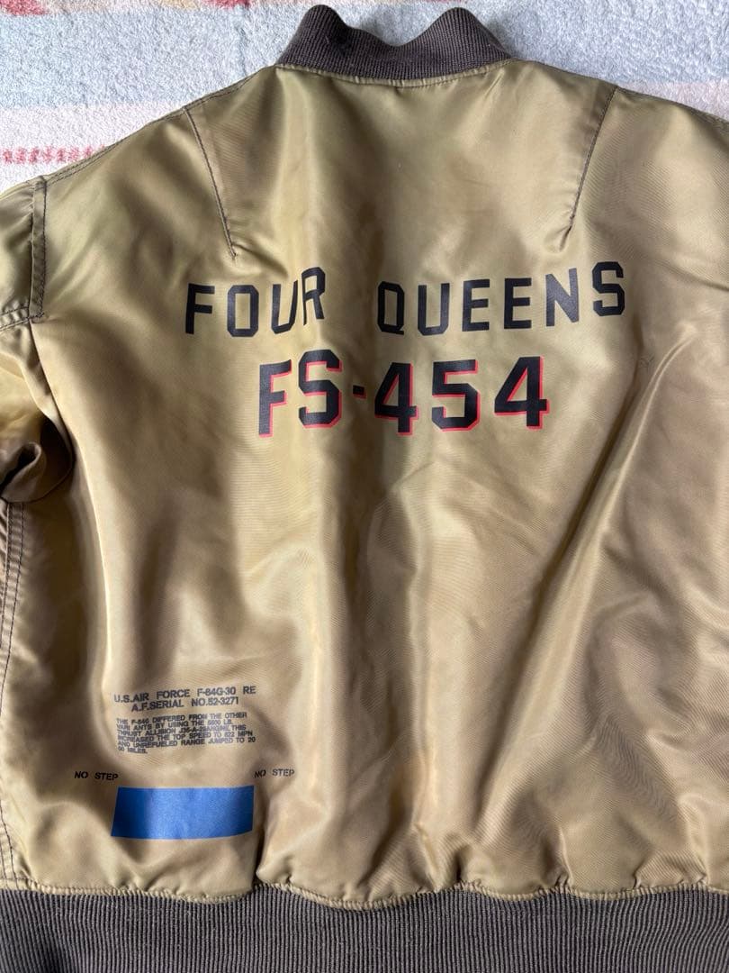 AVIREX アヴィレックス 58th BOMB FourQueens MA-1