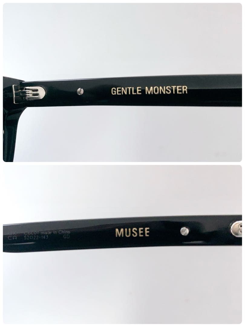 【新品 付属品多数】GENTLE MONSTER サングラス Musee 01