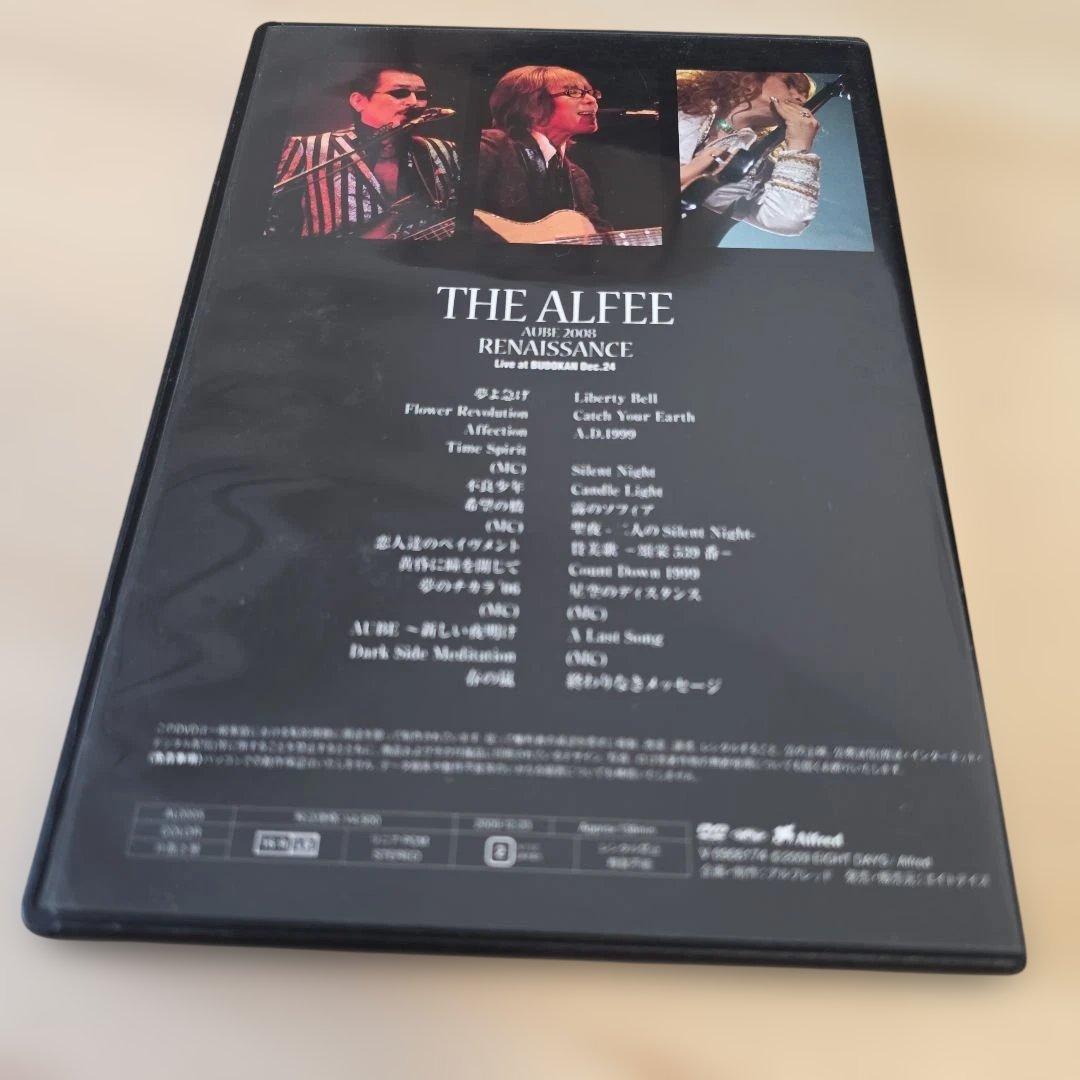 THE ALFEE AUBE2008 RENAISSANS アルフィー DVD