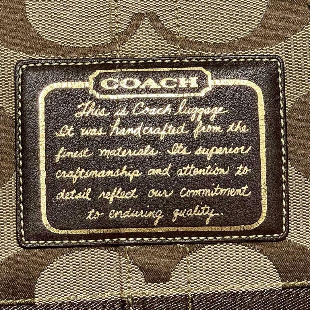 ✨極美品✨旅行 出張 COACH コーチ 2wayボストンバック F10392
