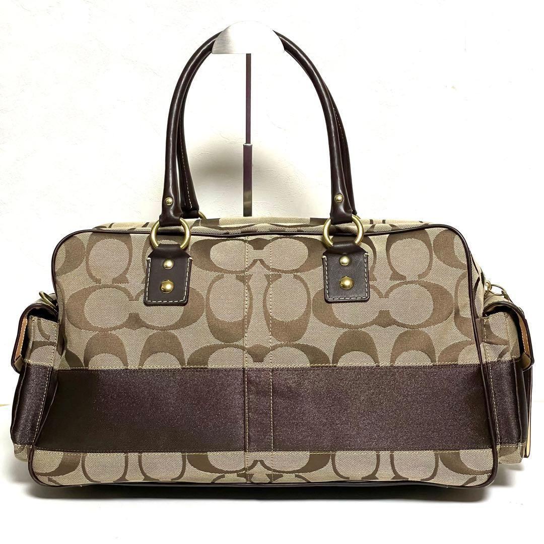 ✨極美品✨旅行 出張 COACH コーチ 2wayボストンバック F10392