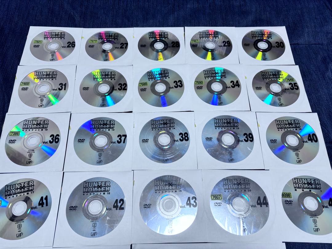 HUNTER×HUNTER DVD49巻全巻セットプラス映画版2枚
