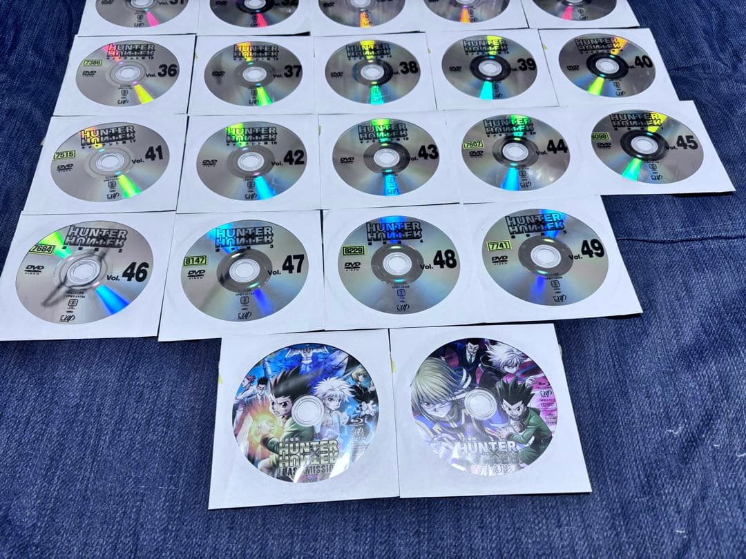 HUNTER×HUNTER DVD49巻全巻セットプラス映画版2枚