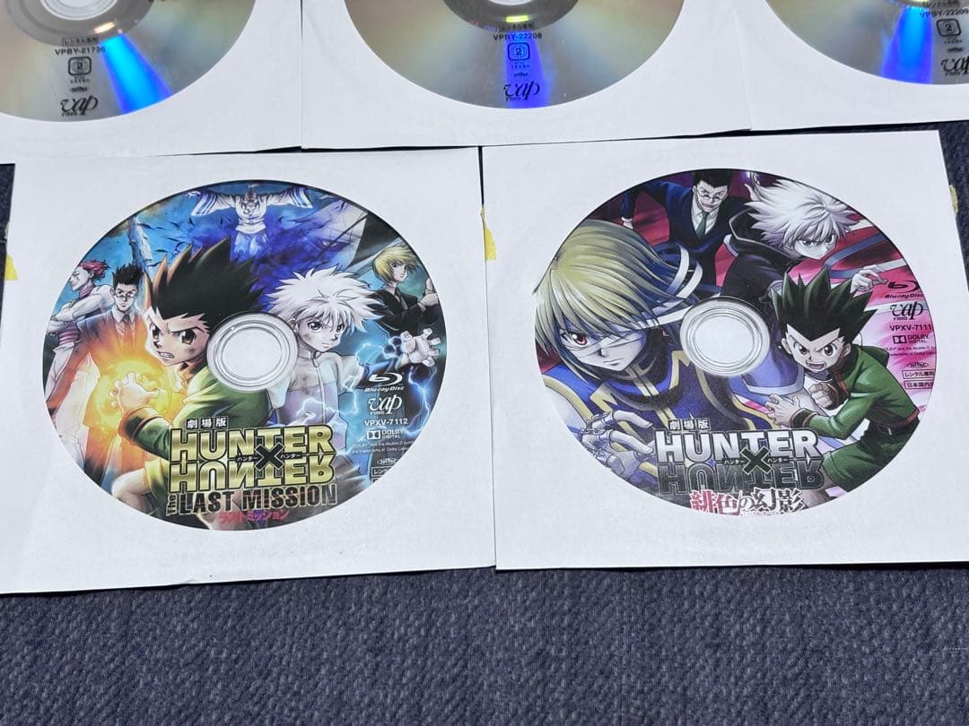 HUNTER×HUNTER DVD49巻全巻セットプラス映画版2枚