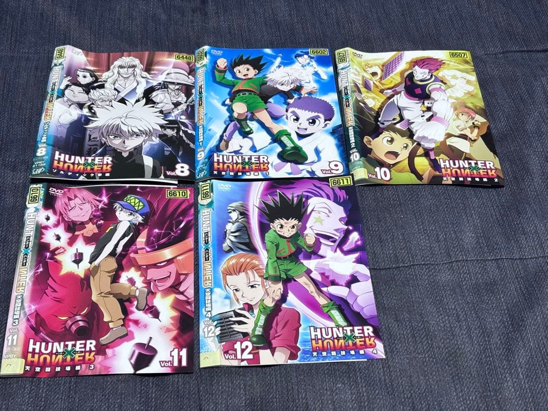 HUNTER×HUNTER DVD49巻全巻セットプラス映画版2枚