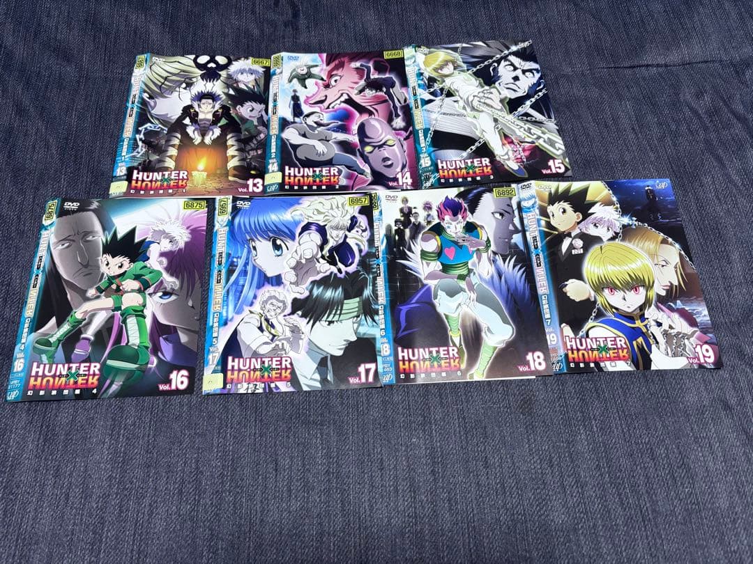 HUNTER×HUNTER DVD49巻全巻セットプラス映画版2枚