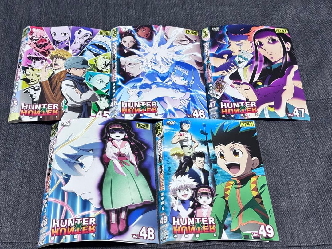 HUNTER×HUNTER DVD49巻全巻セットプラス映画版2枚