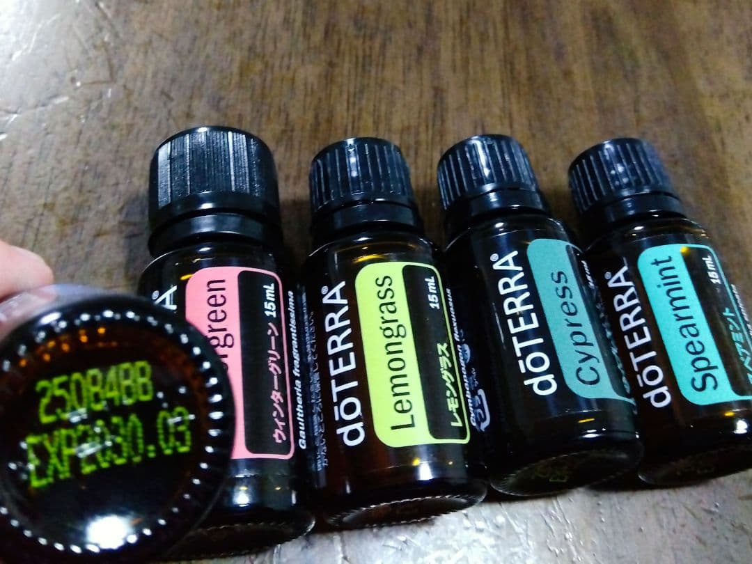新品・未開封☆doTERRA エッセンシャルオイル 5本セット 15ml