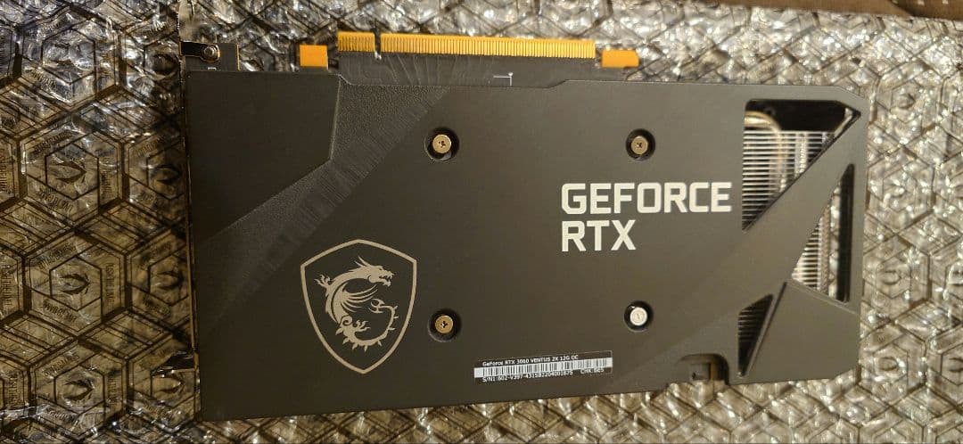 グラフィックボード・グラボ・ビデオカード GeForce RTX 3060 VENTUS 2X 12G