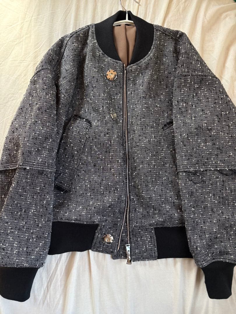 【専用】OUAT MIXED GRAY  BOMBER