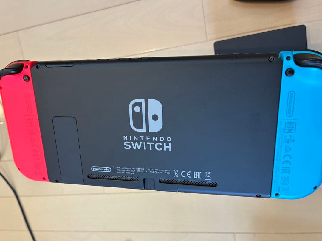 安*引様 Nintendo Switch 本体 赤/青 本体 + 付属品 ソフト