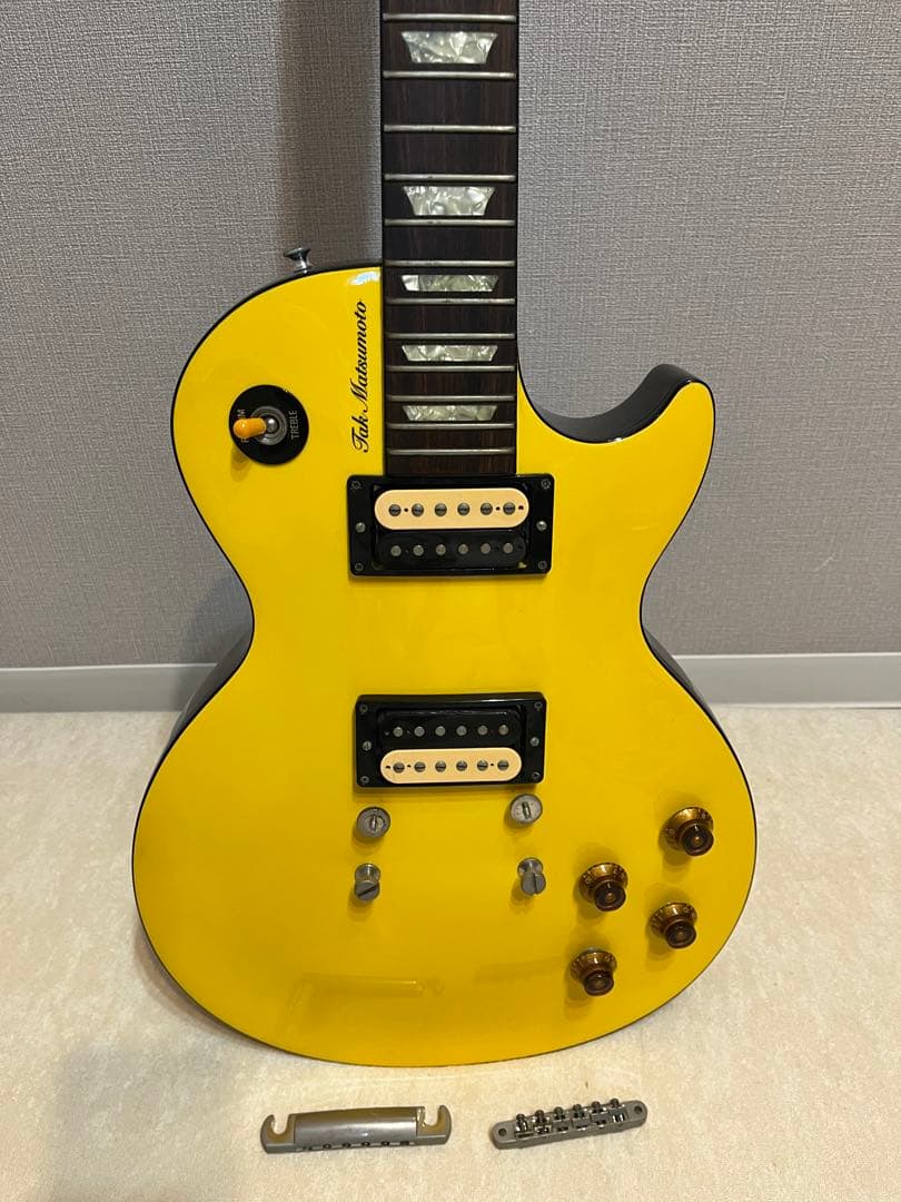 Gibson Tak Matsumoto Les Paul キャナリーイエロー