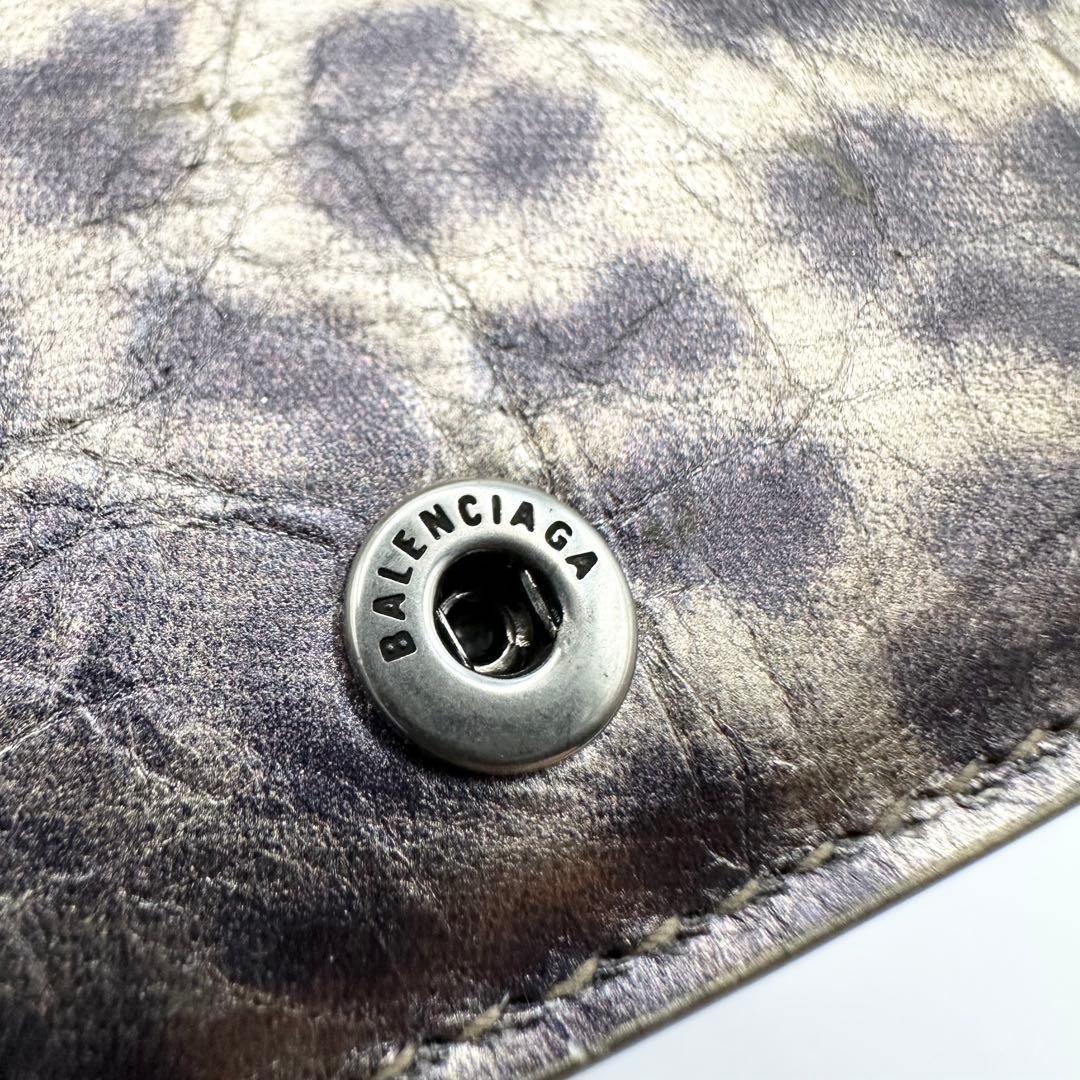 hana　【新品未使用】BALENCIAGA　バレンシアガ　三つ折り　財布