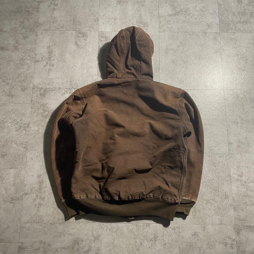 00s メキシコ製USA生地 ブラウン カーハート アクティブジャケット M