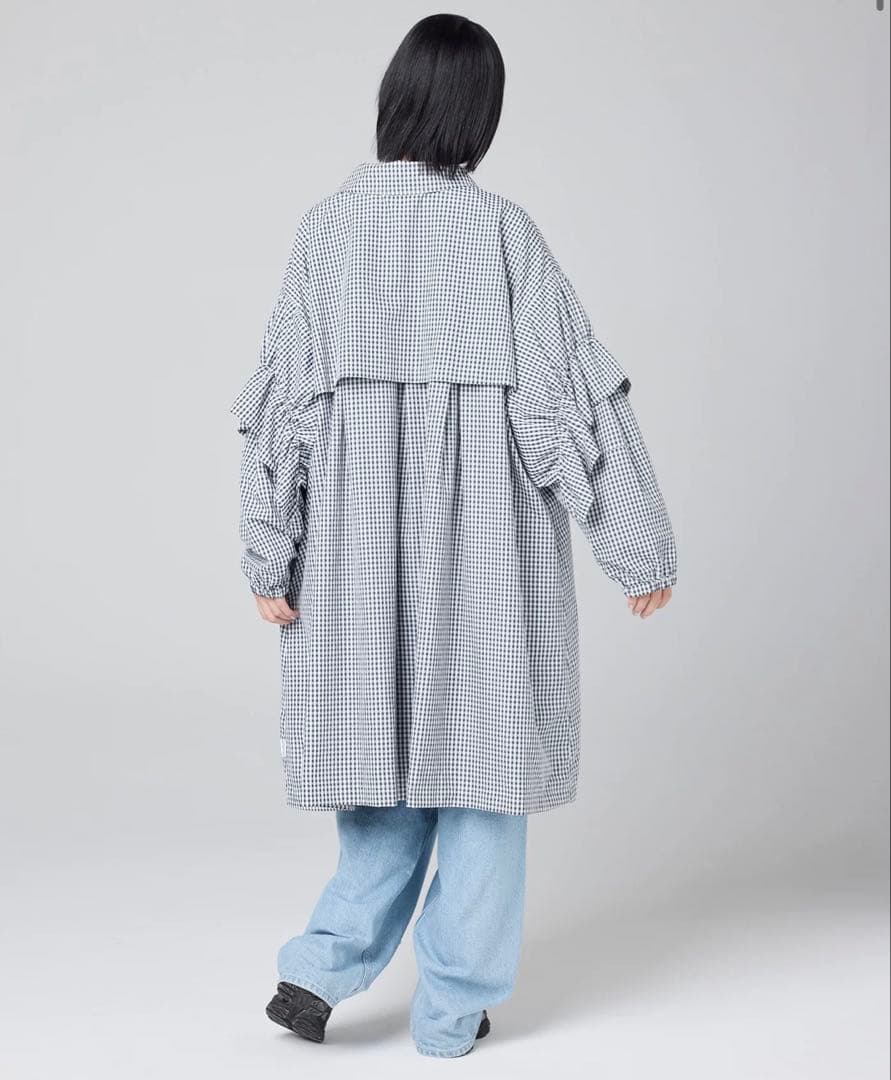 リトルサニーバイト今期SS checker long jacket Sサイズ