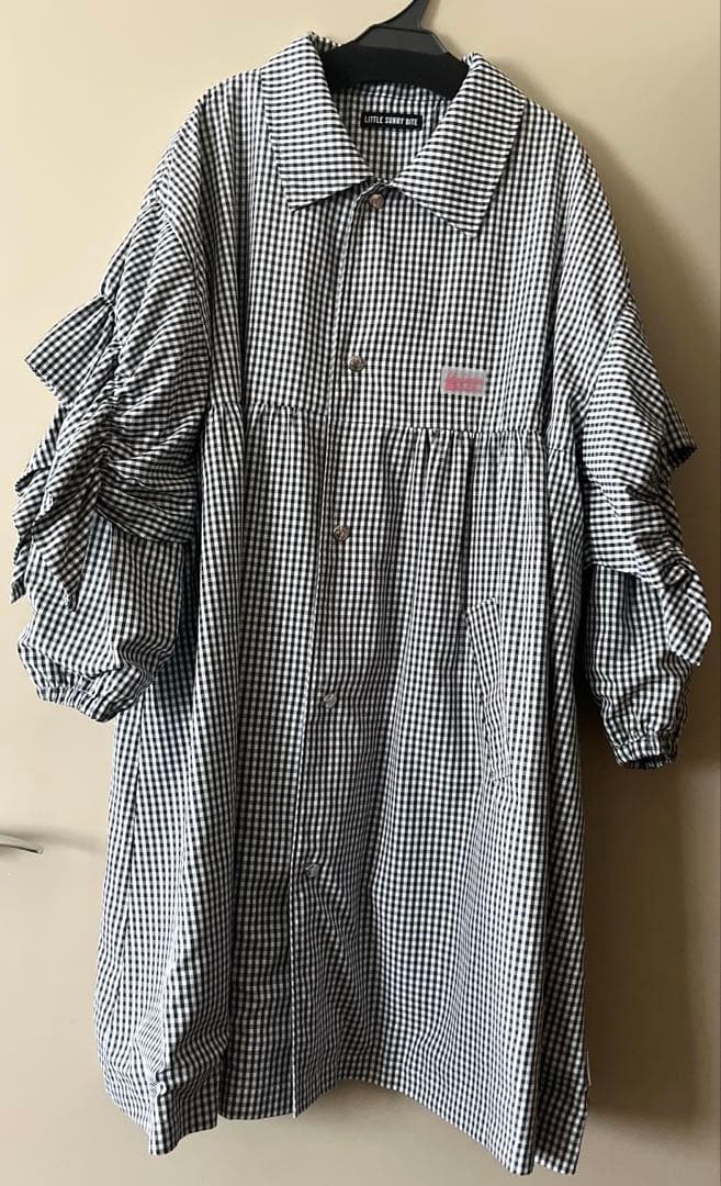 リトルサニーバイト今期SS checker long jacket Sサイズ