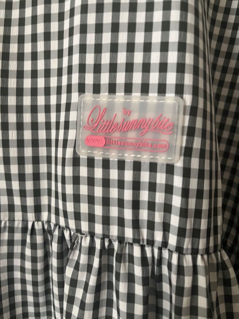 リトルサニーバイト今期SS checker long jacket Sサイズ