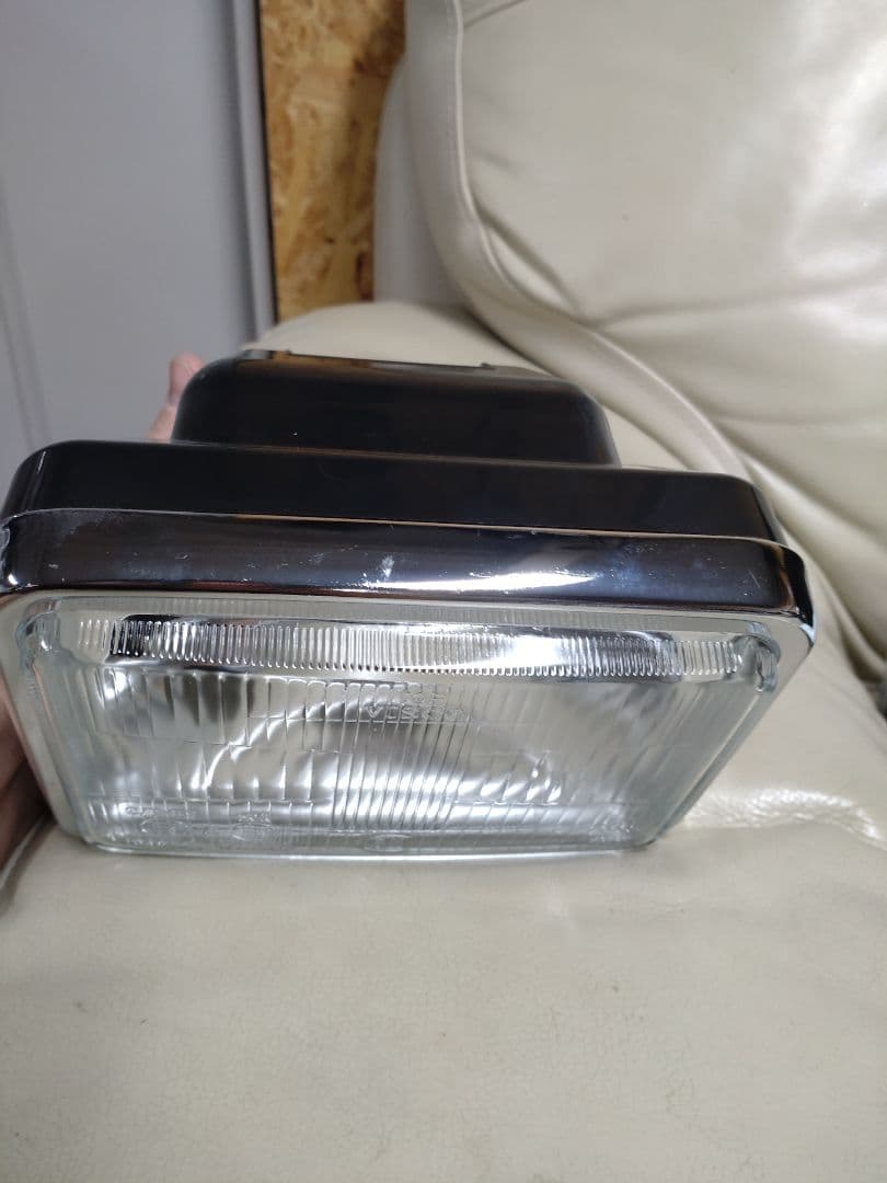 角型 ヘッドライト 角目 クリア LED H4