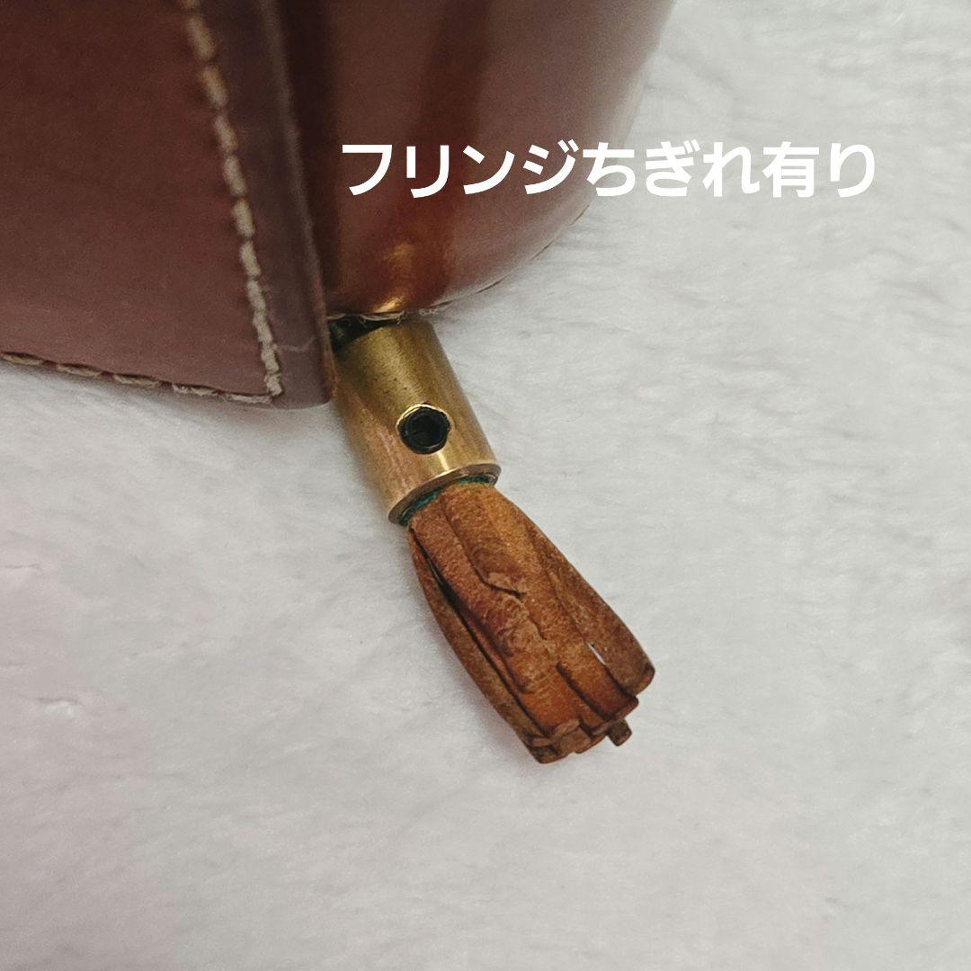美品✨フェリージ コロコロ 3500 ブラウン 二つ折り財布 レザー